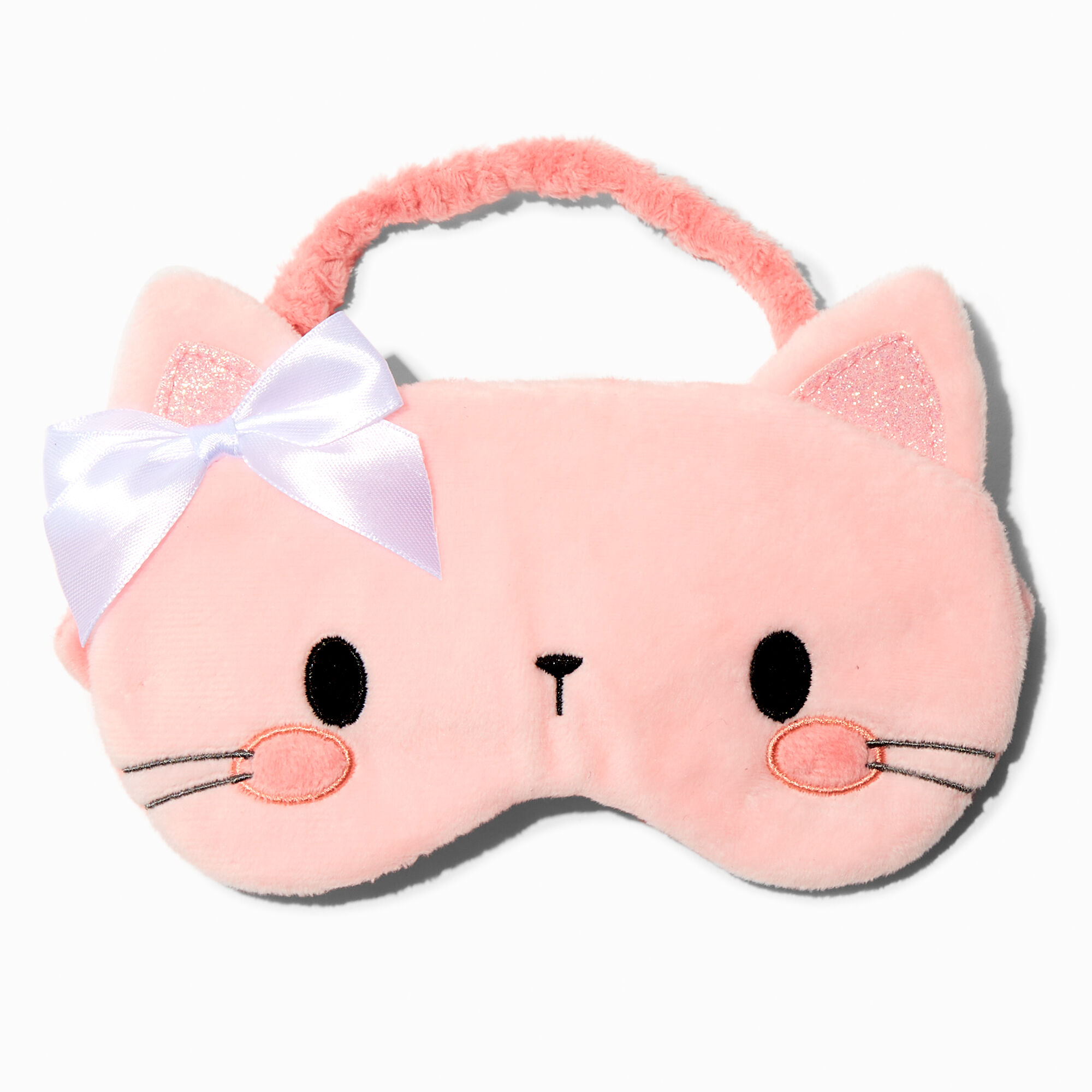 View Claires Club Cat Sleeping Mask Pink information