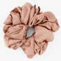 Giant Silky Hair Scrunchie - Nude,