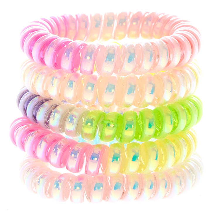 Claire's Élastiques spirales holographiques du Club Claire's