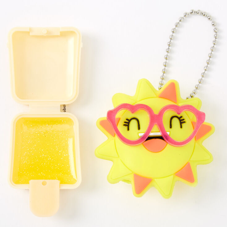 Pucker Pops Sunshine Lip Gloss - Strawberry Lemonade,