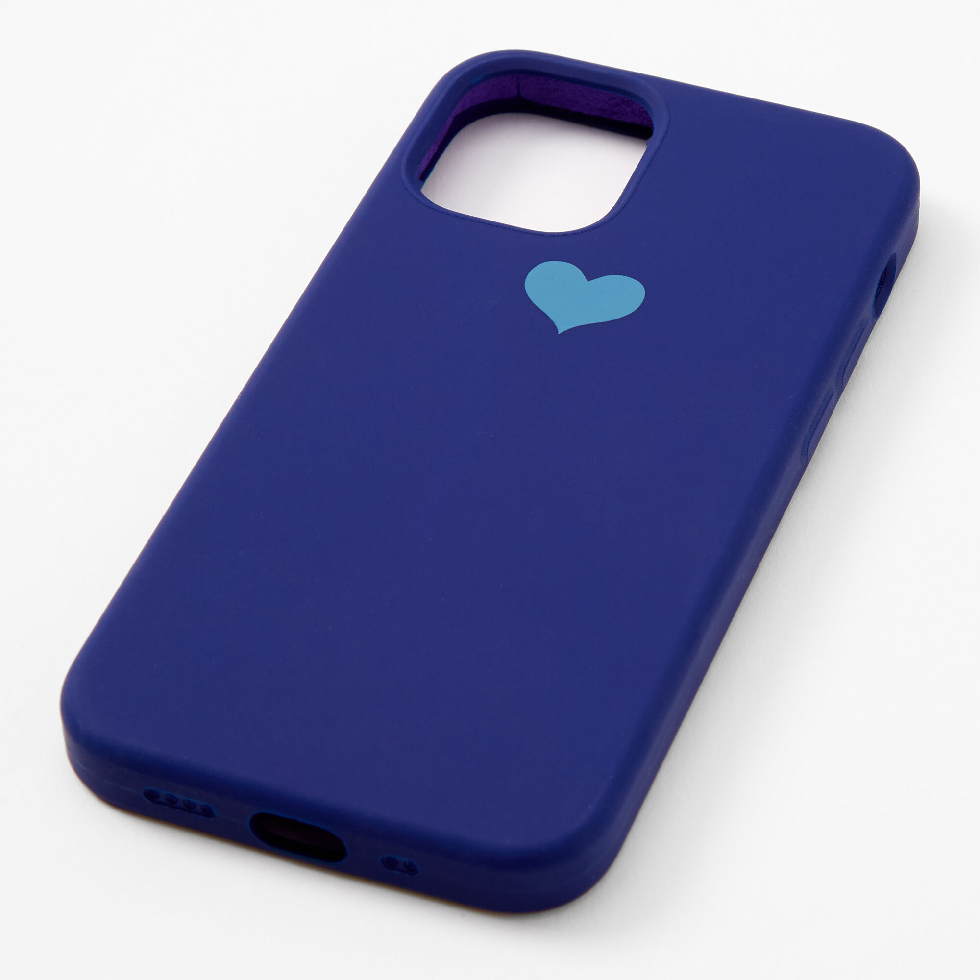 Navy Heart Protective Phone Case - Fits iPhone® 12 Pro Max,