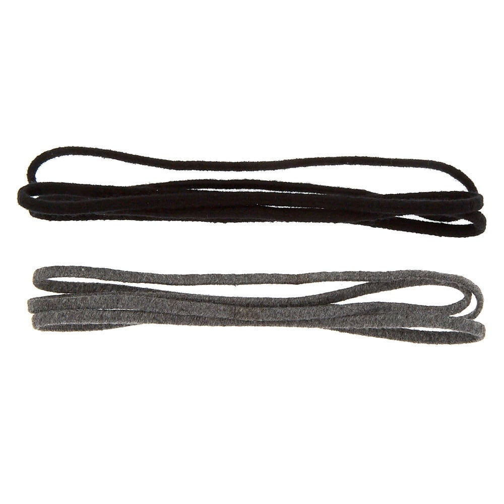 Lot de 6 bandeaux tricots chinés,