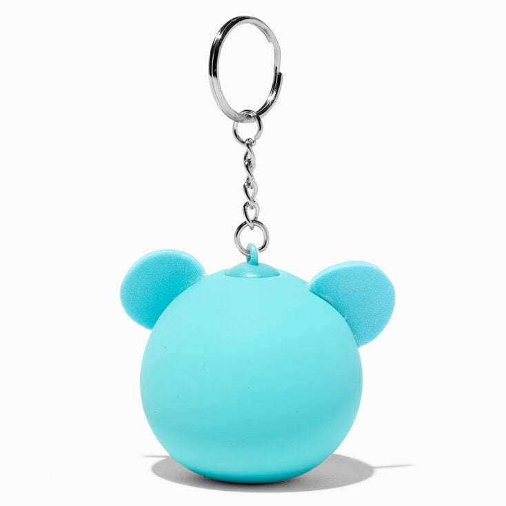 Blue Koala Bear Stress Ball Keychain,