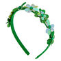 Sequin Shamrock Headband - Green,