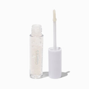 Clear Sparkle Single Lip Gloss Wand,