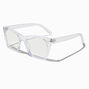 Holographic Retro Clear Lens Frames,