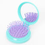 Miss Glitter the Unicorn Bling Pop-Up Hair Brush - Mint,