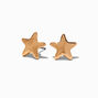 Gold-tone Star Stud Earrings,