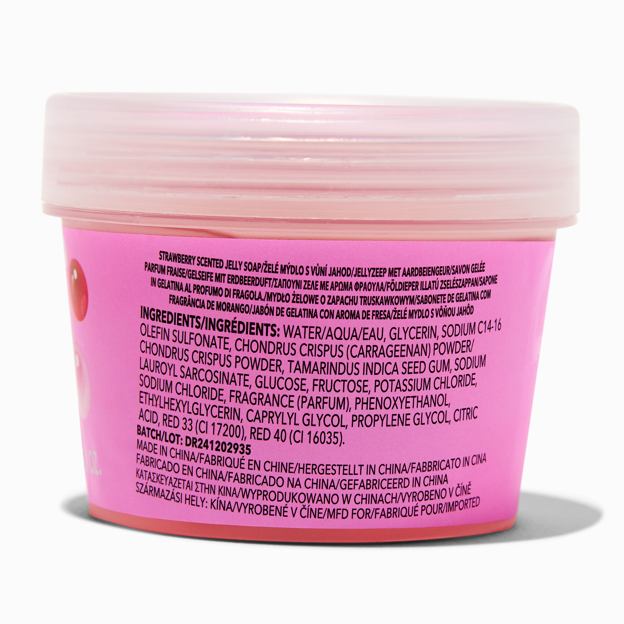 Strawberry Jelly Soap ,
