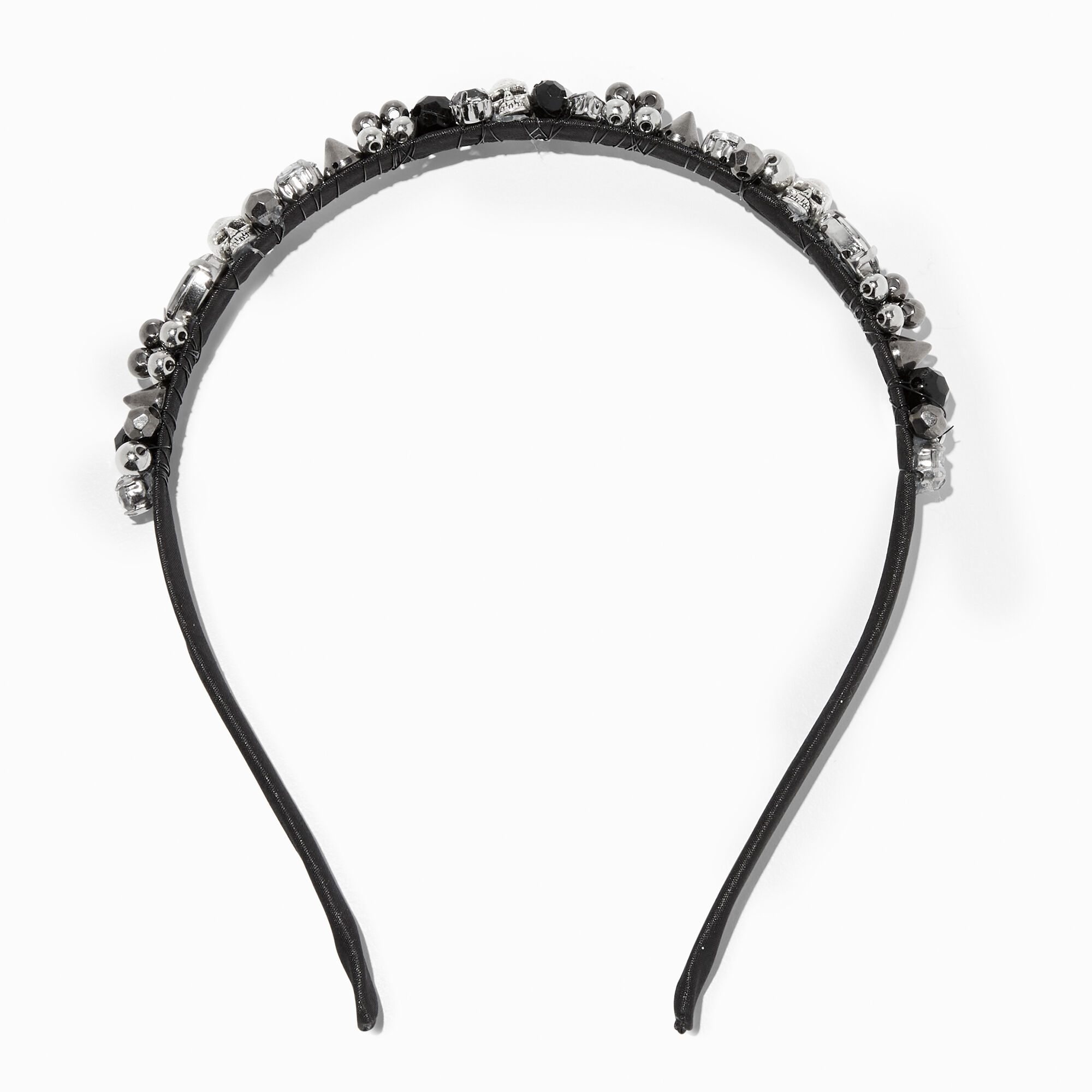 Halloween Skulls & Gemstones Headband,