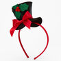 Christmas Holly Hat Headband - Red,