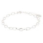 Silver Charm Chain Bracelet,