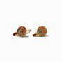 C LUXE by Claire&#39;s 18kt Gold Plated Lollipop Stud Earrings,