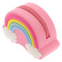 Neon Rainbow Jelly Coin Purse,