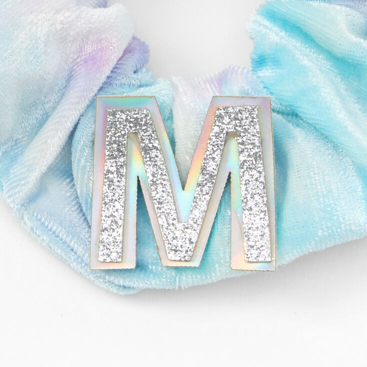 Medium Initial Ombre Hair Scrunchie - M,