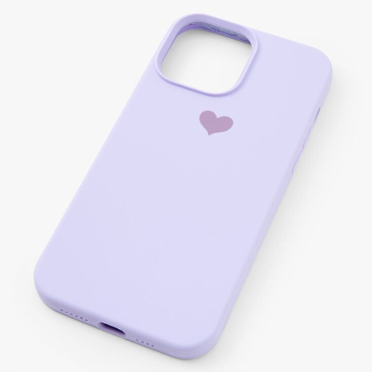 Lavender Heart Phone Case - Fits iPhone&reg; 13 Pro Max,