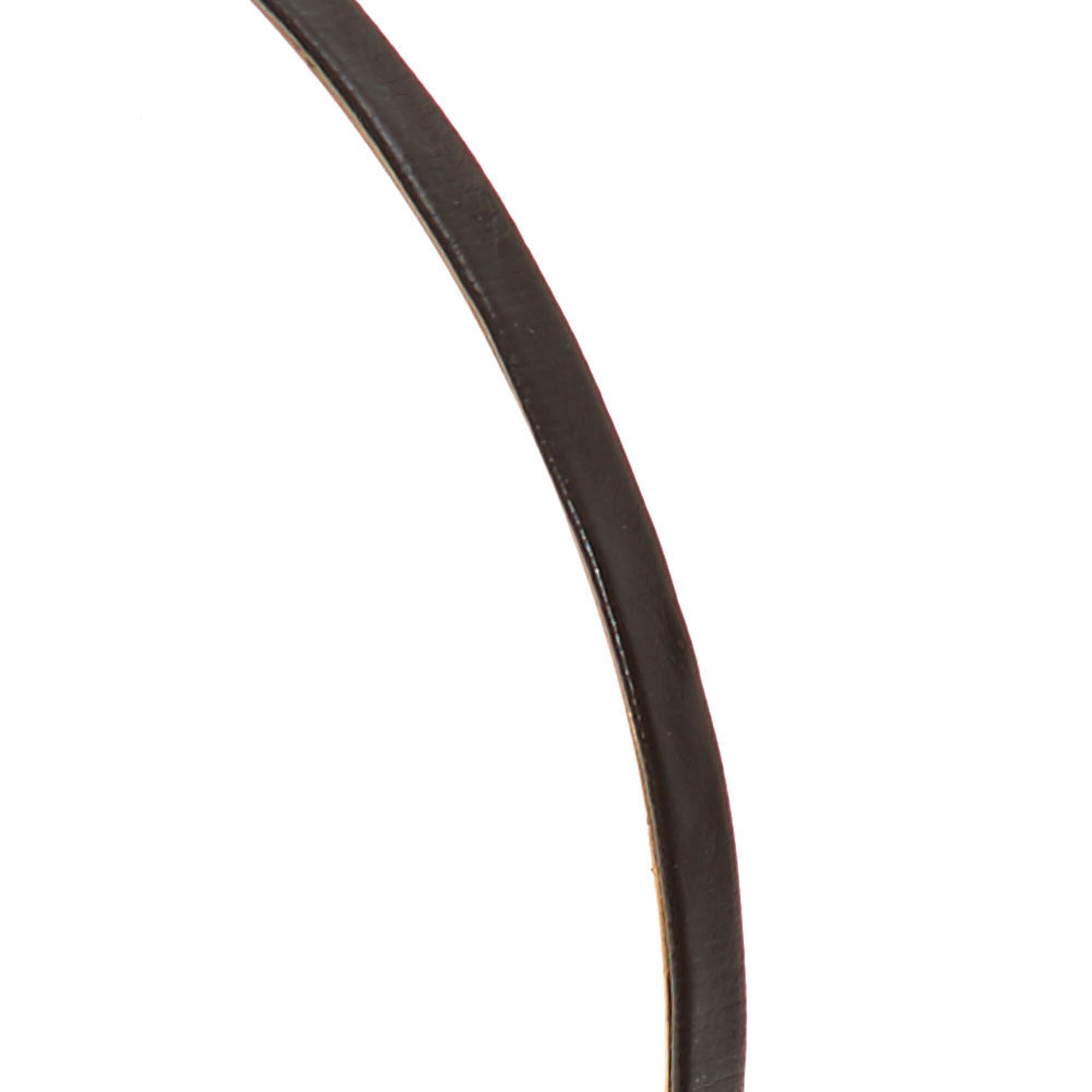 Faux Leather Skinny Headband - Black | Claire's US