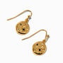 Gemstone Constellation 0.5&quot; Gold-tone Drop Earrings,