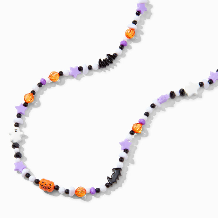 Halloween Icons Beaded Necklace,
