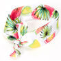 Bandeau bandana fruits tropicaux,