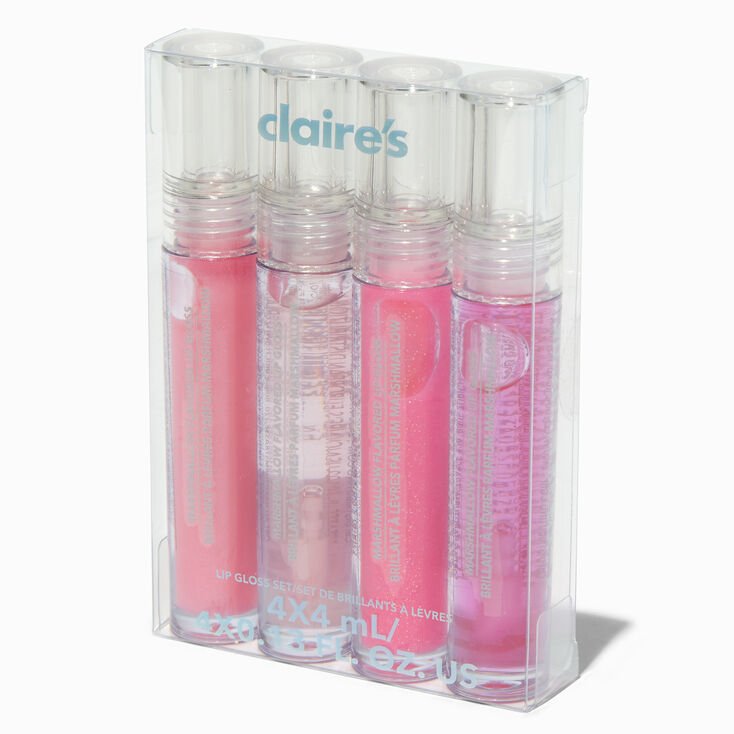 Gloss bal de fin d&rsquo;ann&eacute;e - Lot de 4,