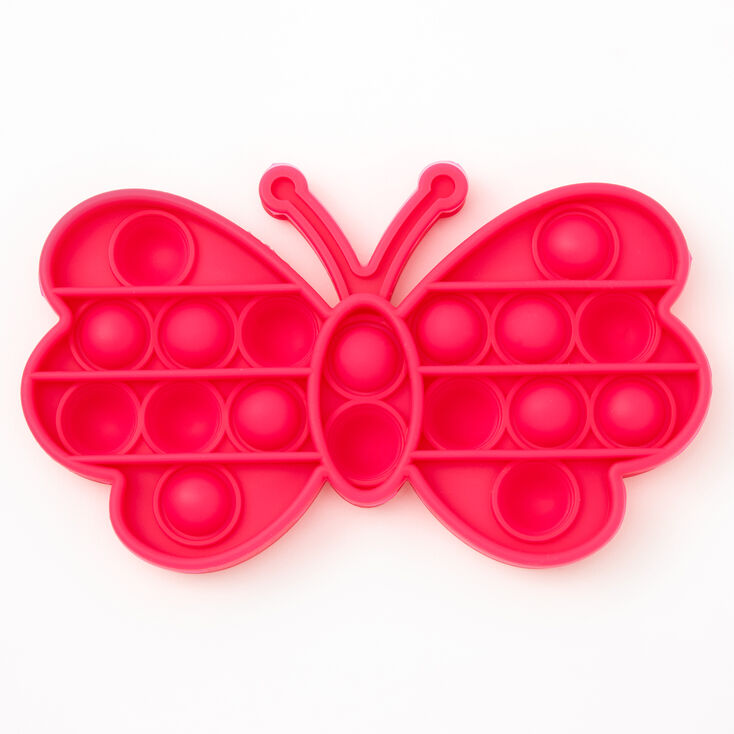 Pop Poppers Butterfly Fidget Toy &ndash; Pink,