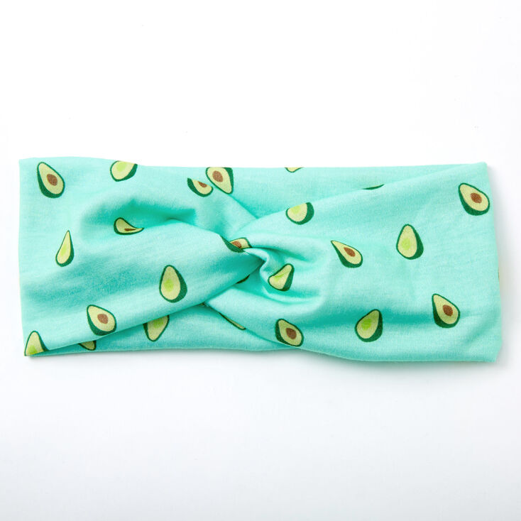 Avocados Twisted Headwrap - Mint,