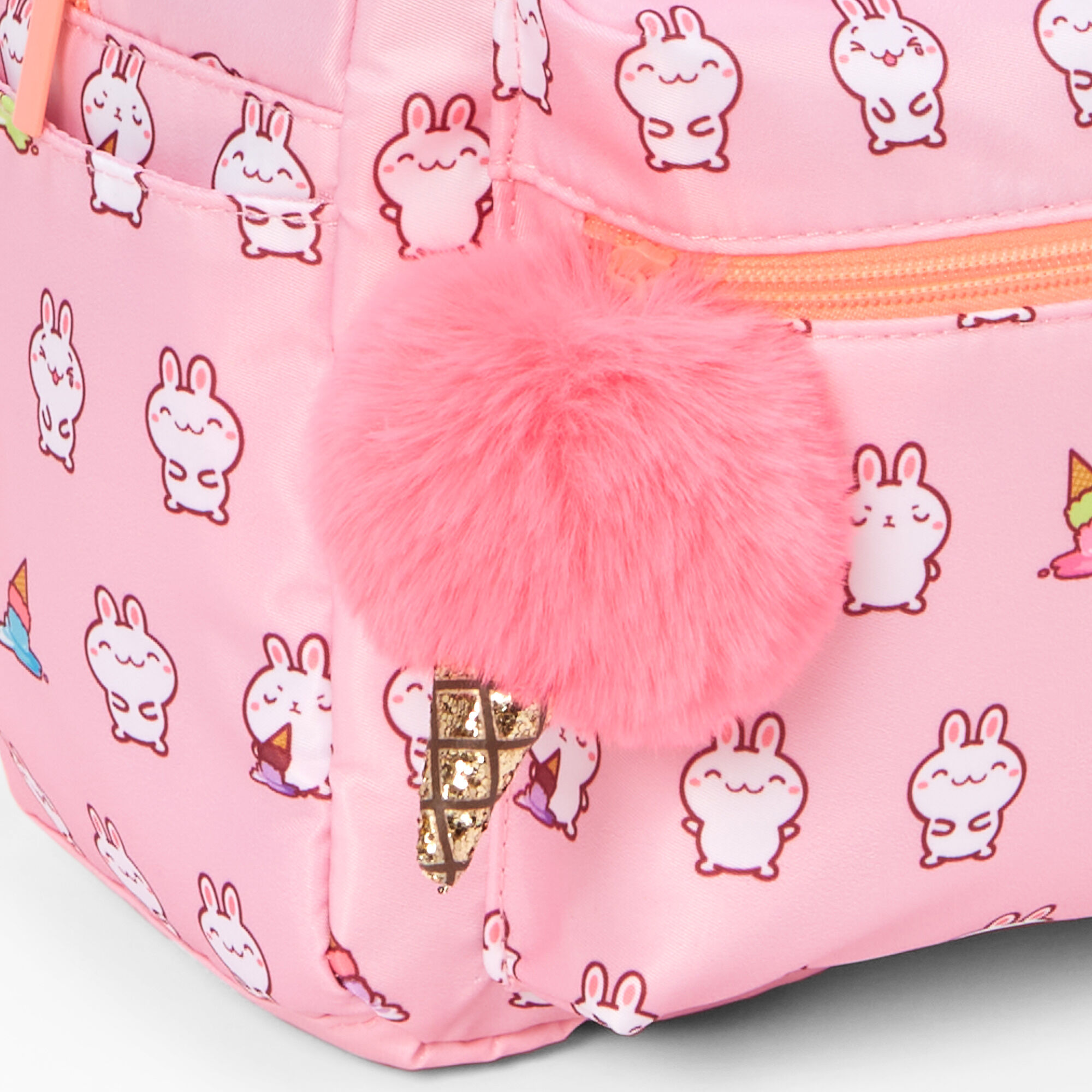 Bunny Ice Cream Small Backpack,