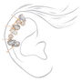 Rose Gold 1&quot; Crystal Ear Cuff Earring,