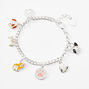 Silver Doggy Charm Bracelet,