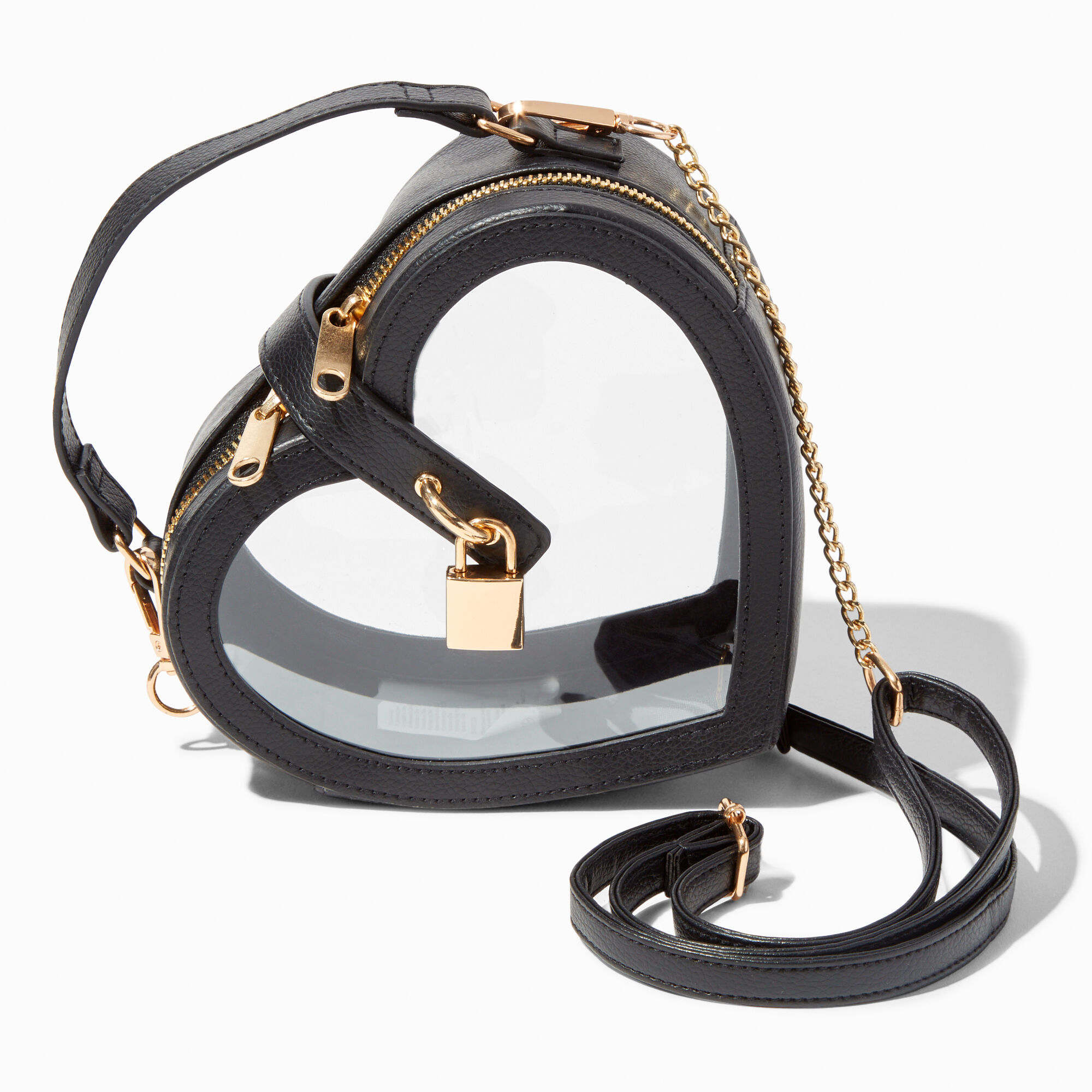 See through deals crossbody bag