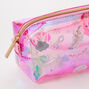 Head In The Clouds Tossed Icon Pencil Case - Pink,