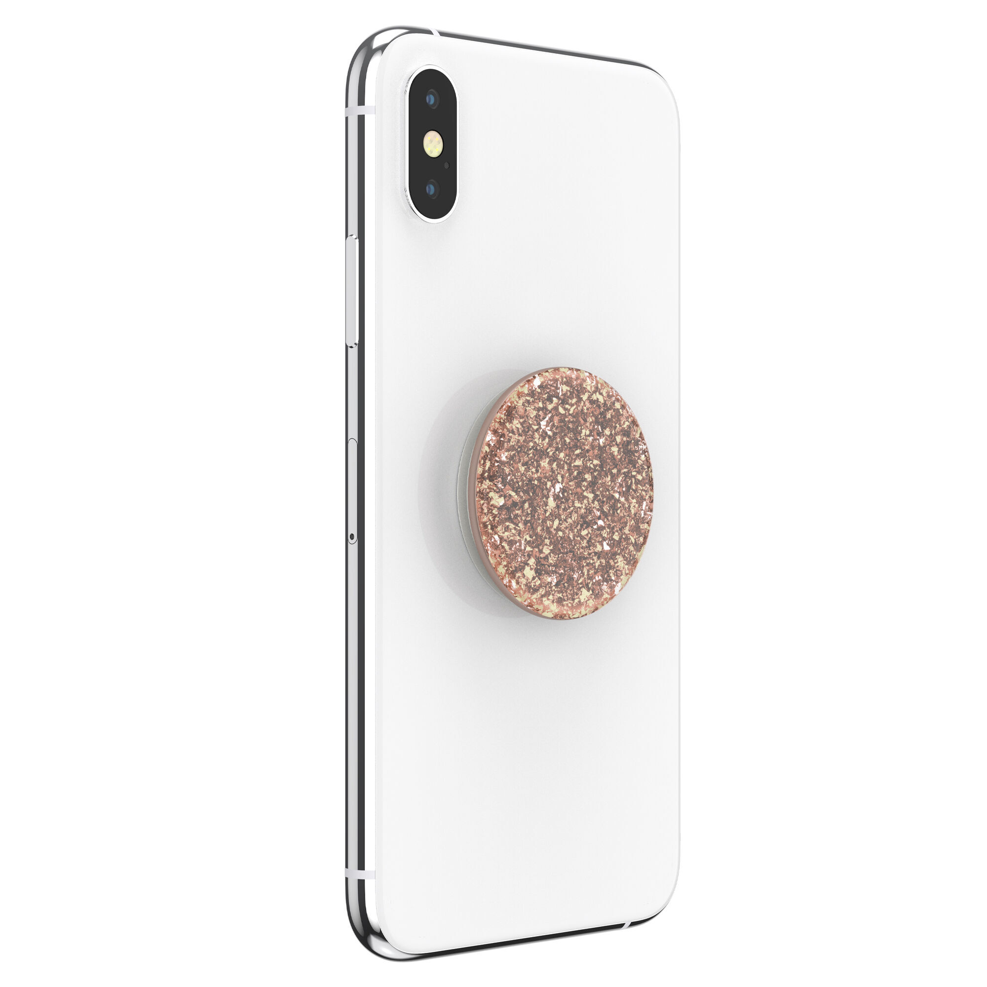 PopSockets® PopGrip - Rose Gold Confetti,
