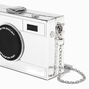 White Camera Shaped Crossbody Bag,
