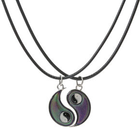 Best Friends Mood Yin Yang Pendant Necklaces,