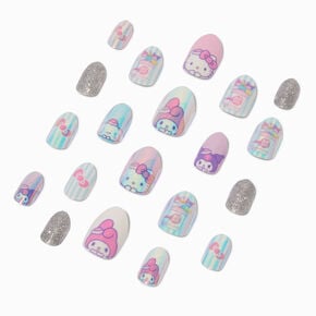 Lot de faux ongles autocollants stiletto Boutique de snacks en exclusivit&eacute; chez Claire&rsquo;s Hello Kitty&reg; And Friends - Lot de 20,