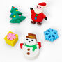 Holiday Icons Erasers - 5 Pack,