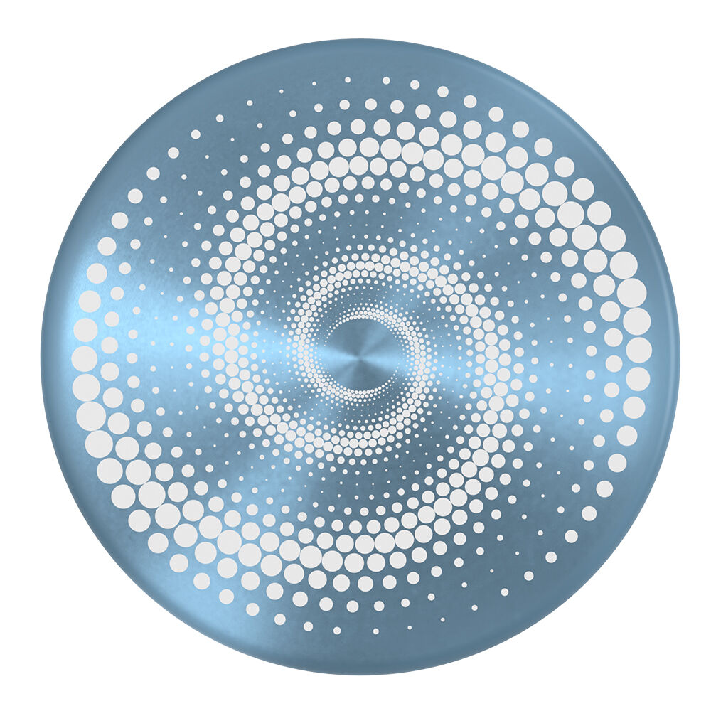 PopSockets Swappable PopGrip - Blue Spiral,