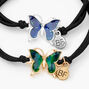 Best Friends Butterfly Mood Adjustable Cord Bracelets - 2 Pack,
