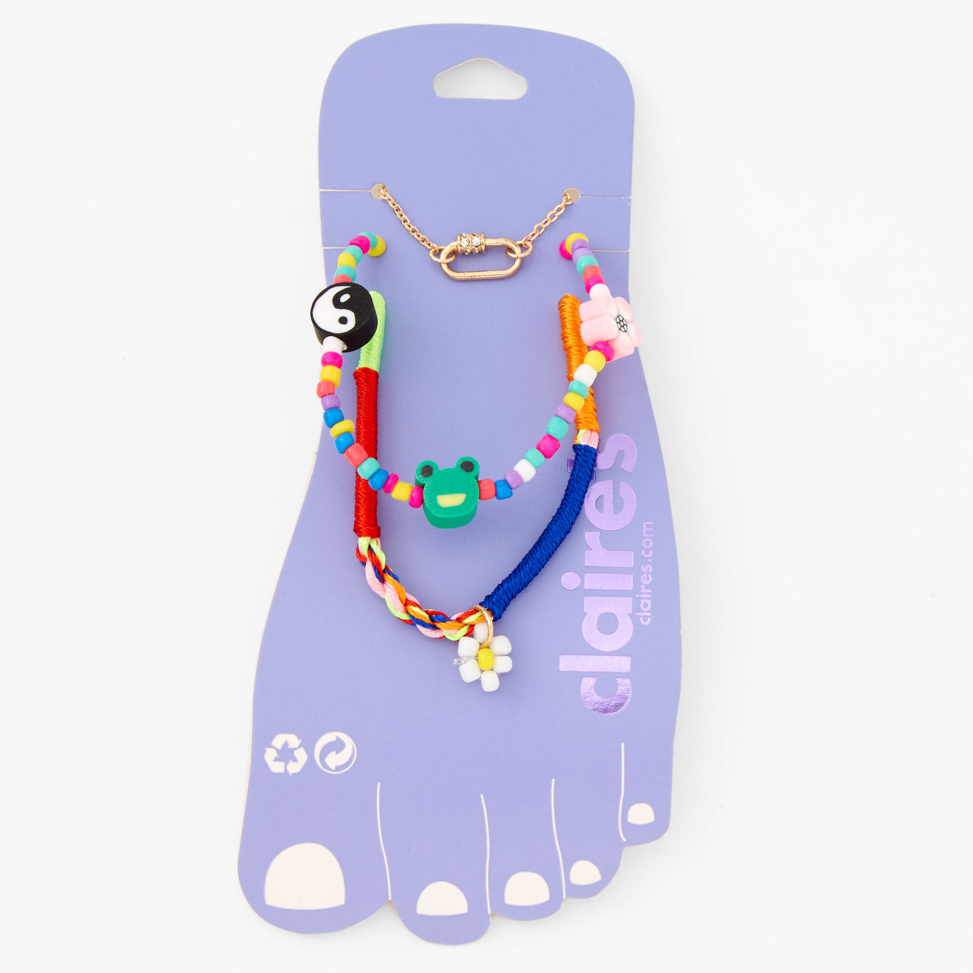 Claire's accessories ankle bracelets deals
