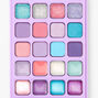 Rainbow Bling Cell Phone Makeup Set - Purple,