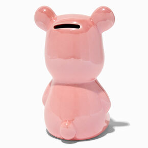 Pink Bear Coin Bank,