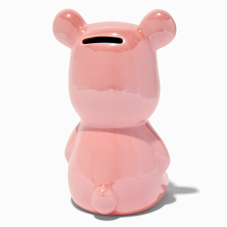 Pink Bear Coin Bank,