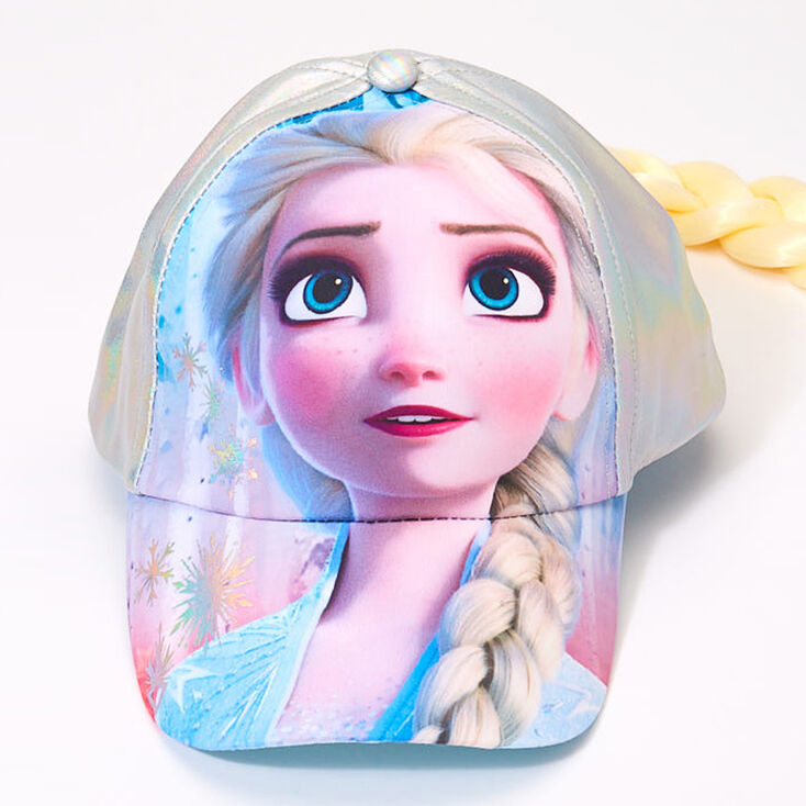 &copy;Disney Frozen 2 Elsa Baseball Cap With Hair,