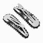 Crystal Hair Snap Clips - 2 Pack,