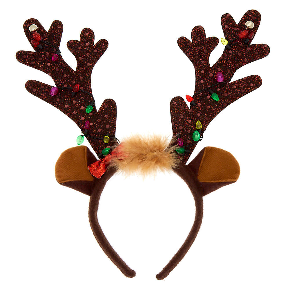 Reindeer headband antlers deals
