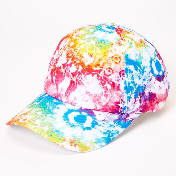 Rainbow Tie Dye Baseball Cap,