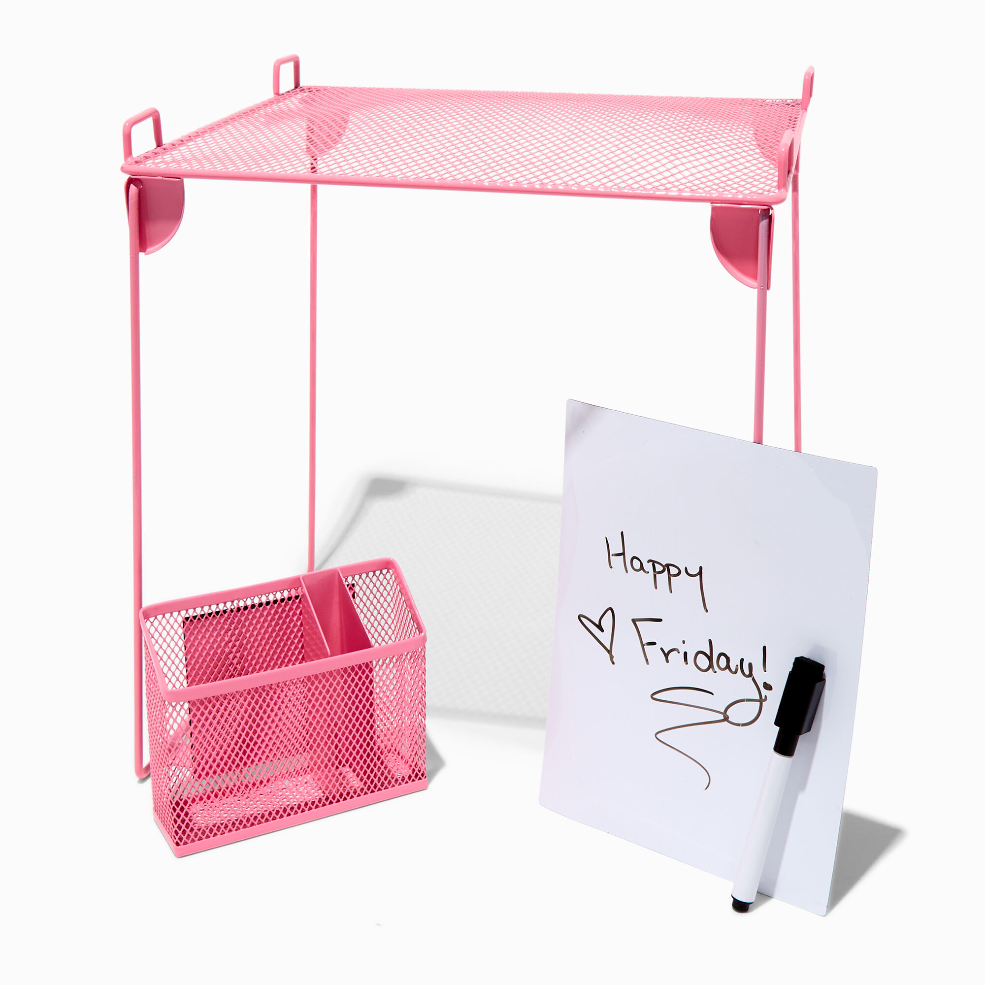 Pink Locker Organizer Set,