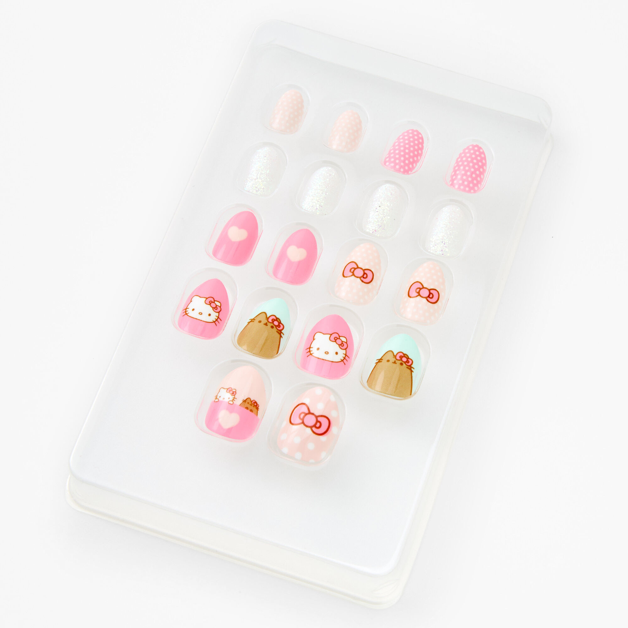 Hello Kitty® x Pusheen™ Press-on Nail Set – 18 Pack,