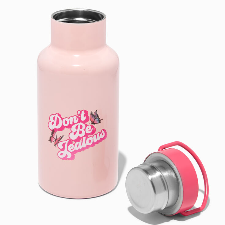 &#39;Don&#39;t Be Jealous&#39; Metal Water Bottle,
